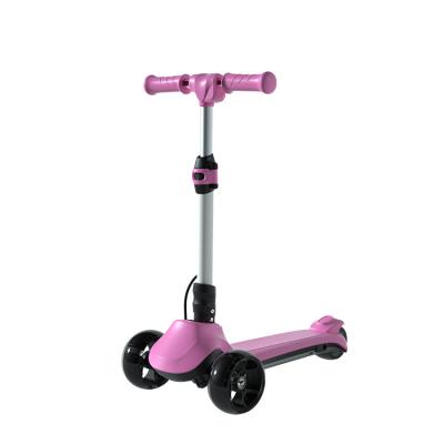 China PU+Rubber 3-12 Years Mini Kids Scooters 60kg Max Load Rear Break Pedal Kick e Scooter for sale