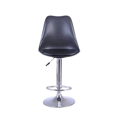 China Modern Popular Products Exquisitely Crafted Delicate Black Tall Barstool Chair for sale