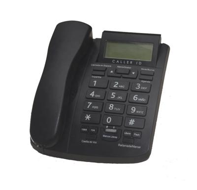 China LCD Display Landline Landline Telephone With 9 Keys And Speakerphone With Led Indication For Hotel Family Use for sale