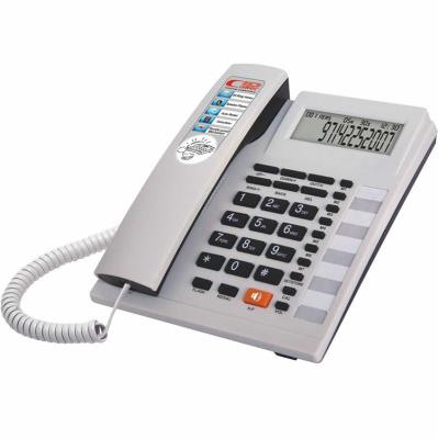 China LCD Display Hot Selling Hotel Commercial Land Line Telephone Caller ID Attached Telephone With LCD Display for sale