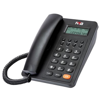 China High Quality Speaker Phone Two Colors Lcd Display Family Optional Landline Telephone With Handle for sale