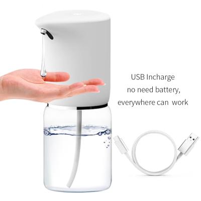 China Foam Soap Dispenser USB Charging Sensor Hand Sanitizer Dispenser Automatic Liquid Soap Dispenser for sale