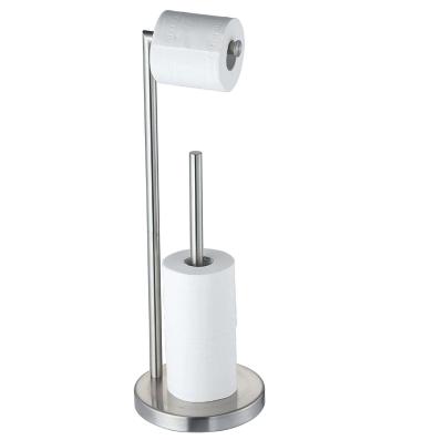 China Modern Freestanding Toilet Paper Holder For Bathroom Roll Paper Storage for sale