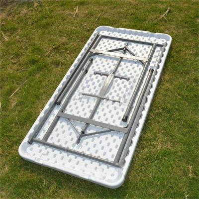 China Outdoor Table Lightweight Camping Picnic Barbecue Universal Small Plastic Foldable Table for sale