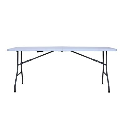 China Durable 6ft Southwest Plastic Folding Table For Wedding , Outdoor HDPE Rectangle Folding Table for sale