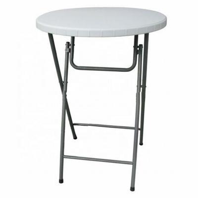 China Table 80CM Outdoor Large Round Plastic Folding Table With High Quality And Competitive Price for sale