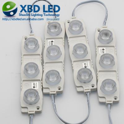 China LANDSCAPE Front Ledge Exterior Module White Light Aluminum With DC24V SMD 3030 LED Lens Module For Light Box for sale