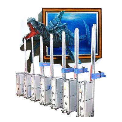 China Automatic Speed Regulation Vertical 3d Wall Inkjet Printer Price Direct To Wall MJ-2000 for sale