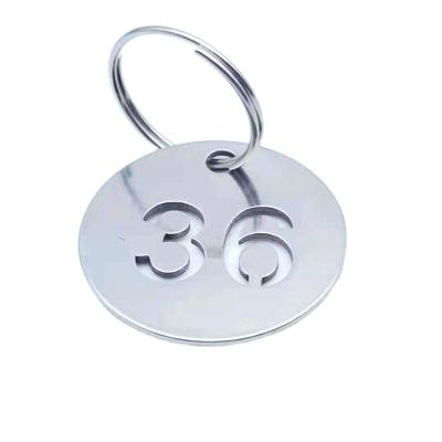 China China 304 stainless steel round number plate number hollow number custom shape a large number of concessions for sale