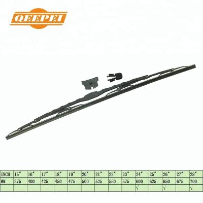 China 1.2mm thickness main metal frame QEEPEI M30 Wholesale Clear View car accessories bus windshield wiper universal wiper blade for u hook wiper arm for sale