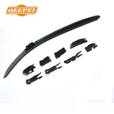 China 100% Universal QEEPEI Soft multifit windscreen wiper blade fit for 99% car for sale