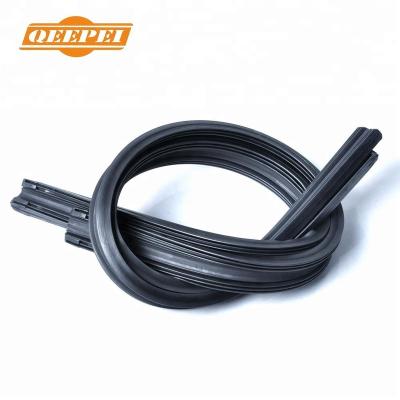 China High Quality Qeepei Auto Spare Parts High Quality Car Wiper Blade Refill, windshield Wiper Blade Rubber For Hybrid Type Wiper Blades Only for sale