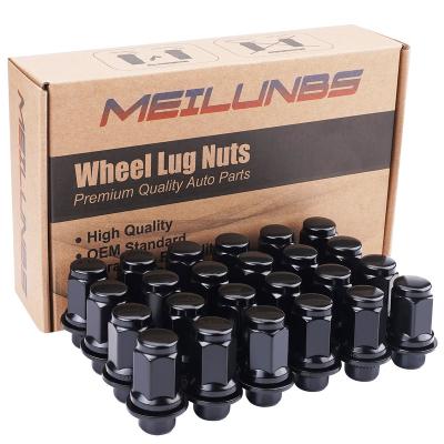 China For retrofit/upgrade Lug Nuts Heptagon Steel M12x1.5/1.25 20pcs Tuner Anti-theft Security Nuts Alloy Steel Closed for sale