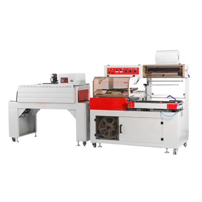 China Food Sealing, Shrinking Machine Automatic Milk Tea Cups L Type Cutting And Packing Machine for sale