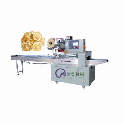 China Automatic Food Frozen Food Fresh Meats Vegetables Tray Pillow Packing Machine for sale