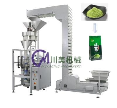 China Food Tea Powder Gusseted Bags Dry Packing Machine Vertical Packing Machine for sale