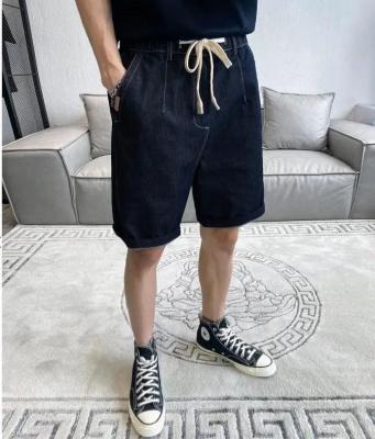 China Normcore/minimalist SENSIR denim shorts shorts men's summer Japanese style retro slim casual pants men for sale