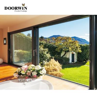 China Heat insulation Philippines price 3 track design glass soundproof balcony aluminum sliding door double glazed for patio for sale