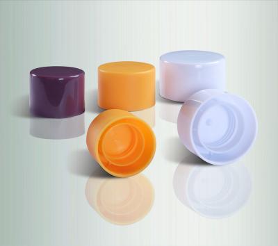 China Non Spill Factory Wholesale Plastic Double Wall Screw Cap Cosmetic Skin Care Bottle Lid for sale