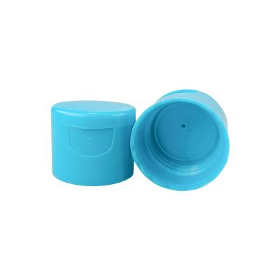 China Non Spill Custom Plastic Flip Top Cap Shampoo Liquid Lotion Body Wash Bottle Cap for sale