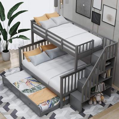 China Modern Kids Furniture Wood And Bedroom Furniture MDF Bunk Bed Furniture Kids Beds Wood For Bedroom Furniture for sale