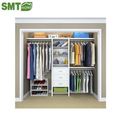 China (Other) Adjustable Wooden Organizer Cabinet Shelving System Standard Kit for sale