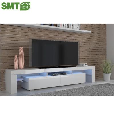 China High Gloss White Matte Bedroom Living Room Home Furnit (Other) LED TV Stand Adjustable Modern Cabinet (Other), PANEL T/T 30%/70% for sale