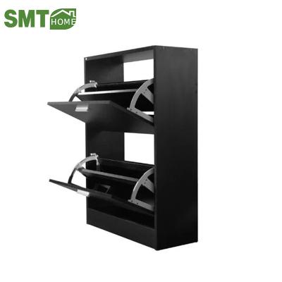 China New Design Single Double Layer (Other) Wooden Shoe Rack Adjustable for sale