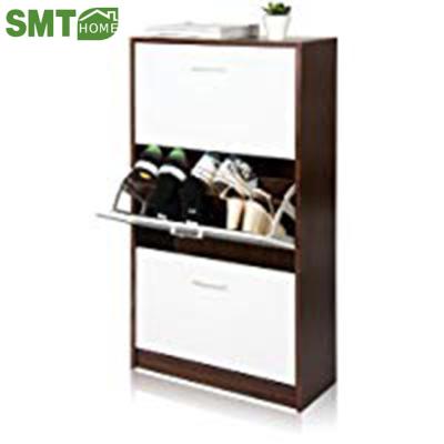 China (Other) One Door Modern Adjustable High Quality Wooden Shoe Storage Cabinet With Cushion for sale