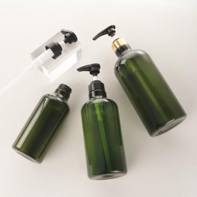 China Personal Care Moisturizer Lotion Bottle For Shampoo Skin Care 300ml Lotion Bottle Green for sale