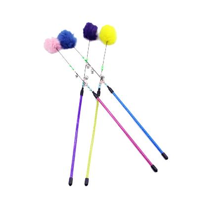 China Viable Automatic Cat Toy Stick Magic Wand Puzzle Cat Toys Free Samples for sale