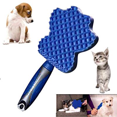 China New Viable Wholesale Multi Function Groomer Hair Remove Massage Dog Cat Pet 3 in 1 Brush Grooming Set for sale