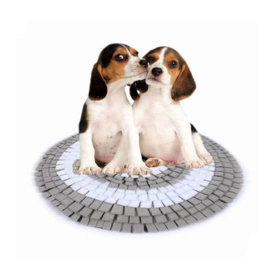 China Viable Pet Sniffle Anti Slip Slow Interactive Toy Durable Sniff Mat Training Mat Dog Driver Factory Washable Wholesale for sale