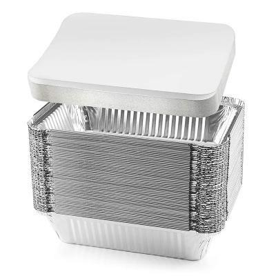 China Silber Aluminium Pan Container mit OEM für die Leistung verfügbar zu verkaufen