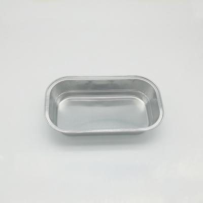 China 18oz glatte Luftfahrtfolie Behälter 520ml Aluminiumfolie Lunchbox Luftfahrt zu verkaufen