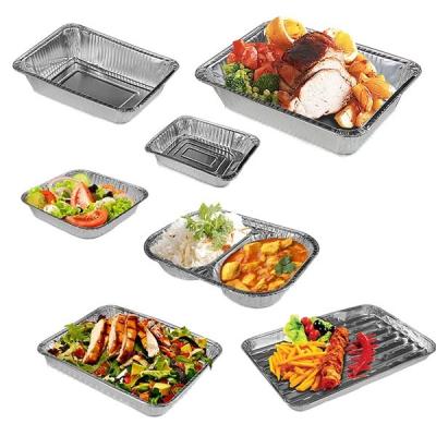 China Caja de aluminio de carbón desechable para el hogar Grill de barbacoa en venta