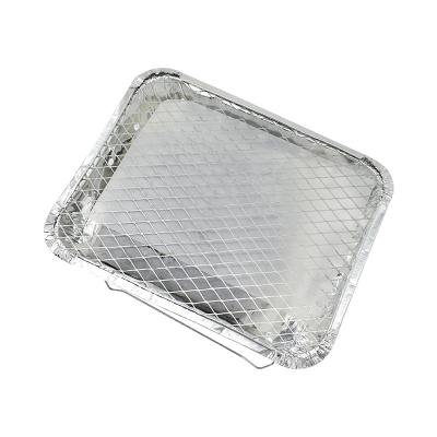 China Grill de carbón de aluminio para acampar en exteriores Grill de barbacoa instantánea desechable en venta