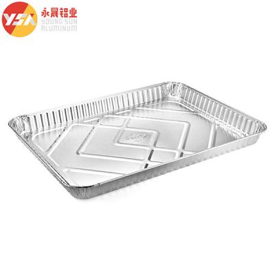 Китай Half Sheet Cake Pan Aluminum Trays 1 2 Sheet Cake Pan Disposable Baking Pan продается