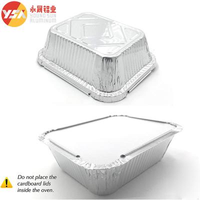 China Foil Takeaway Containers with Lids Foil Chafing Dish Foil Platter Trays for sale