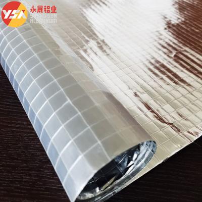 China Aluminum Foil+Fiberglass Mesh+PE Vapour Barrier Thermal Insulation Material for sale