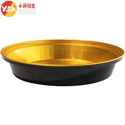 Cina 230 ml Panna rotonda monouso con coperchio in vendita