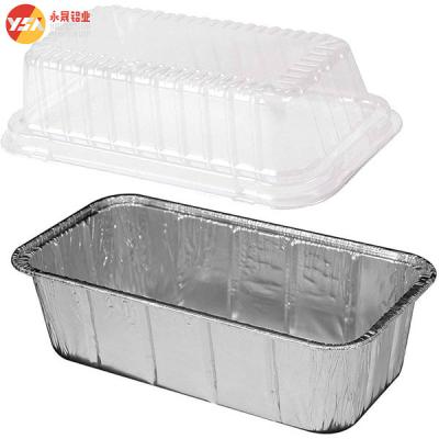 China Food Grade 58085 Disposable Aluminum Foil Loaf Pan For Bread Baking for sale