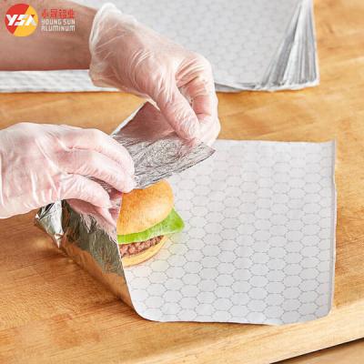 China Hexágono papel de panal de miel laminado con papel de aluminio en venta