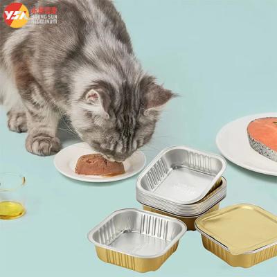 China 100ml 240ml 300ml Foil Food Containers For Pets​ Airtight​ Aluminum Foil Sealing Lids for sale