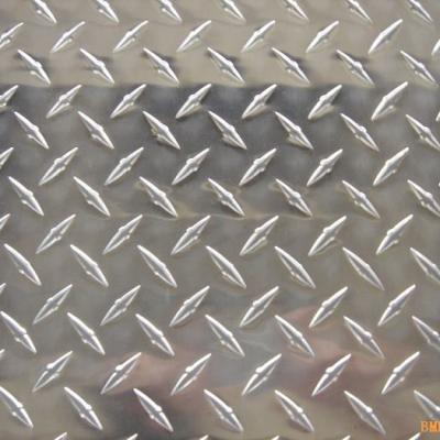 China 5.0mm Aluminum Diamond Plate Sheet 5754 Aluminum Checker Plate for sale