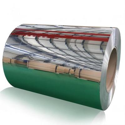 China 90% High Reflective Specular Polished Aluminium Mirror Coil Foil Roll zu verkaufen