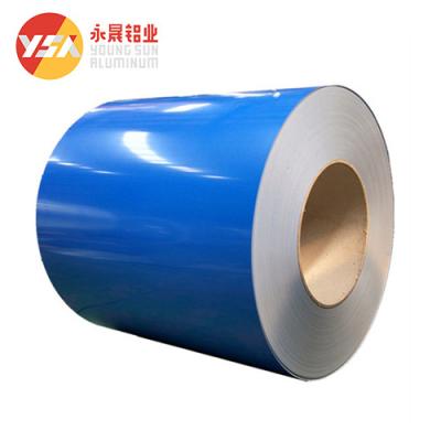 China 1060 1050 1100 de Pvc Vooraf geverfte van het het Aluminiumblad van de Deklaagkleur Met een laag bedekte Rol Kleur voor Goot Te koop