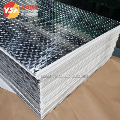 Cina Abitudini 4 x piatto di alluminio 1.5mm 5754 Diamond Plate Sheet Roll di alluminio di goffratura del controllore 8 in vendita