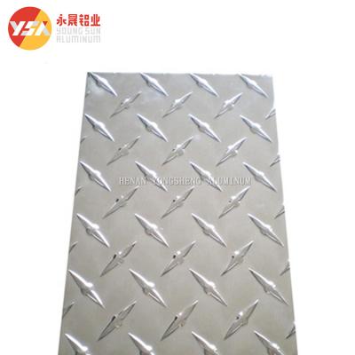 China Prägeartiges Aluminiumblatt 4x8 Diamond Plate Hersteller-Cheap 1100 zu verkaufen