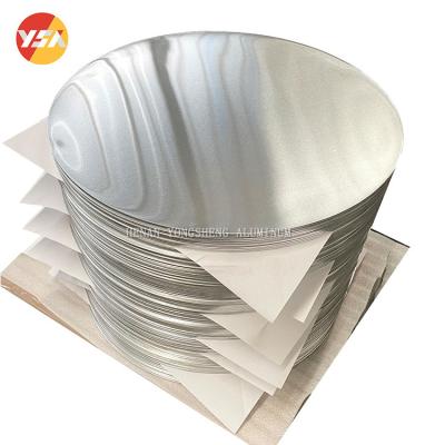 China 180mm 1050 1060 ringsum Aluminiumkreis-Disketten-Platten-Blatt-Aluminiumkreis für Kochgeschirr-Pizza Pan zu verkaufen